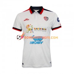 Maillot Extérieur Cagliari 2023-2024 Manches Courtes Homme