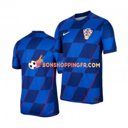 Maillot Extérieur Croatie Euro 2024 Manches Courtes Homme