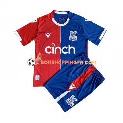 Maillot Domicile Crystal Palace 2023-2024 Manches Courtes Jeune Enfant(+shorts)