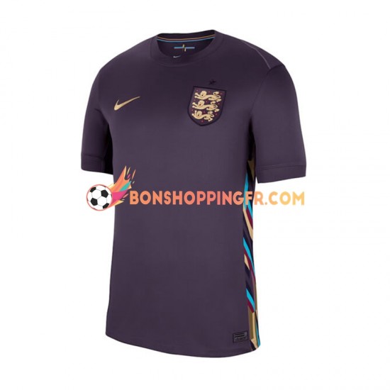 Maillot Extérieur Angleterre Euro 2024 Manches Courtes Homme