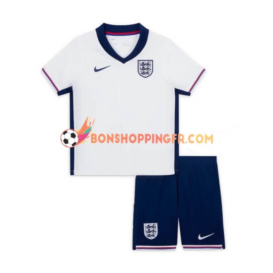 Maillot Domicile Angleterre Euro 2024 Manches Courtes Jeune Enfant(+shorts)