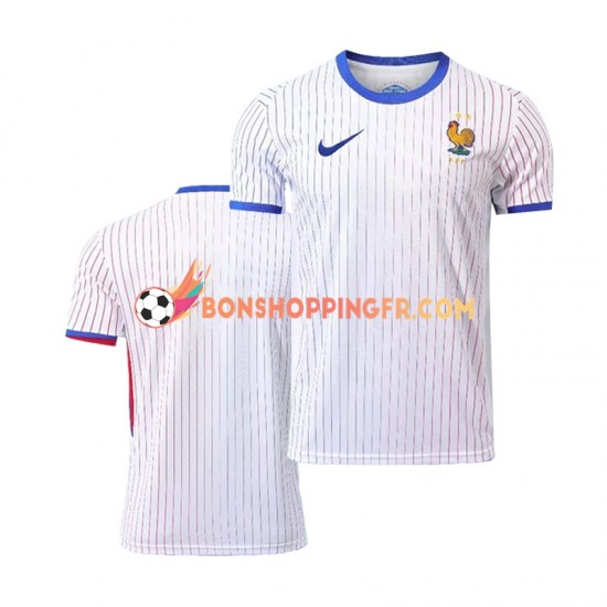 Maillot Extérieur France Euro 2024 Manches Courtes Homme