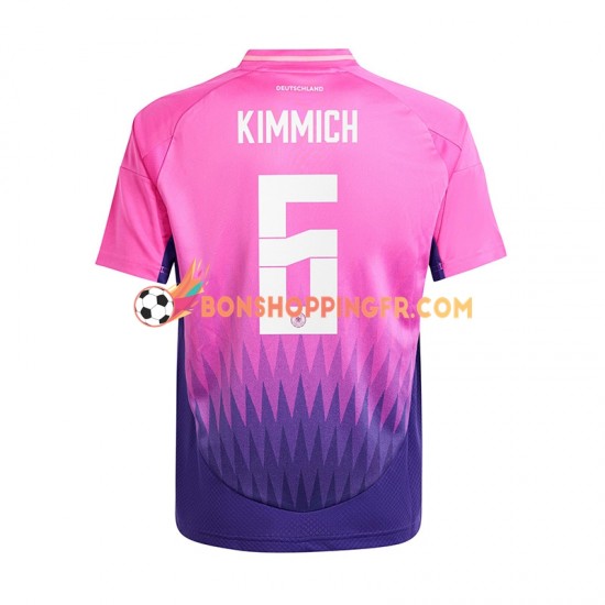 Maillot Extérieur Allemagne Kimmich 6 Euro 2024 Manches Courtes Homme