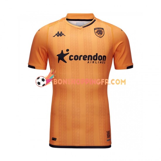 Maillot Extérieur Hull City 2023-2024 Manches Courtes Homme