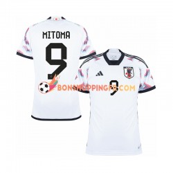 Maillot Extérieur Japon MITOMA 9 Coupe du Monde 2022 Manches Courtes Homme
