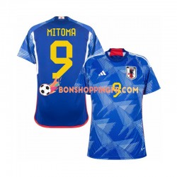 Maillot Domicile Japon MITOMA 9 Coupe du Monde 2022 Manches Courtes Homme
