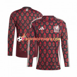 Maillot Domicile Mexique Copa America 2024 Manches Longues Homme