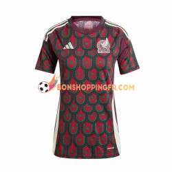 Maillot Domicile Mexique Copa America 2024 Manches Courtes Femme