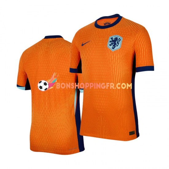 Maillot Domicile Pays-Bas Euro 2024 Manches Courtes Homme