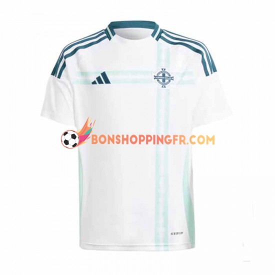 Maillot Extérieur Irlande Du Nord 2024 Manches Courtes Homme