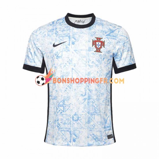 Maillot Extérieur Portugal Euro 2024 Manches Courtes Homme