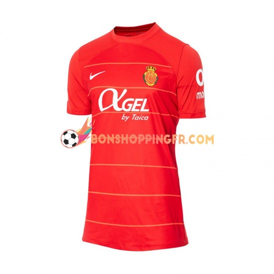 Maillot Domicile RCD Mallorca 2023-2024 Rouge Manches Courtes Homme Maillot Domicile RCD Mallorca 2023-2024 Rouge Manches Courtes Homme