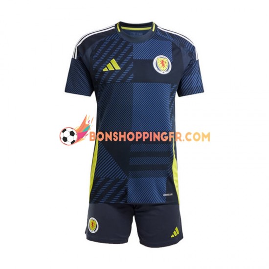 Maillot Domicile Écosse Euro 2024 Manches Courtes Jeune Enfant(+shorts)