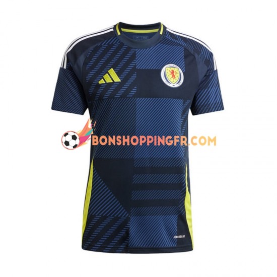 Maillot Domicile Écosse Euro 2024 Manches Courtes Homme