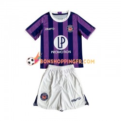 Maillot Extérieur Toulouse 2023-2024 Manches Courtes Jeune Enfant(+shorts)