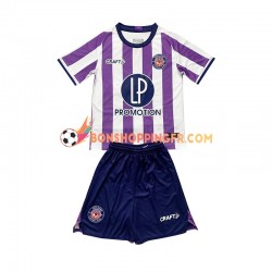 Maillot Domicile Toulouse 2023-2024 Manches Courtes Jeune Enfant(+shorts)