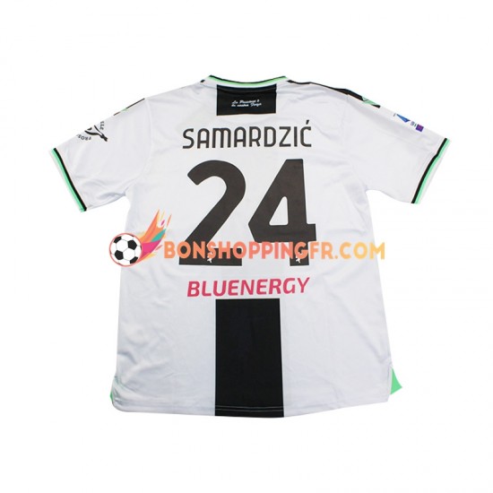 Maillot Domicile Udinese Lazar Samardzic 24 2023-2024 Manches Courtes Homme Maillot Domicile Udinese Lazar Samardzic 24 2023-2024 Manches Courtes Homme