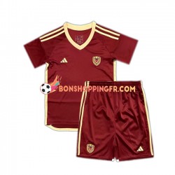 Maillot Domicile Venezuela Copa America 2024 Rouge Manches Courtes Jeune Enfant(+shorts)