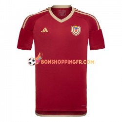 Maillot Domicile Venezuela Copa America 2024 Rouge Manches Courtes Homme