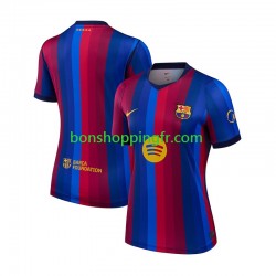 Maillot Domicile FC Barcelone 2026-2027 Manches Courtes Femme