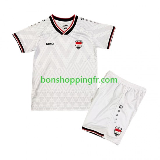 Maillot Extérieur Irak 2026-2027 Manches Courtes Jeune Enfant(+shorts)