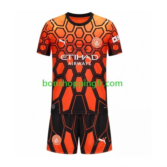 Maillot 3ème Manchester City Gardien 2026-2027 Manches Courtes Jeune Enfant(+shorts)