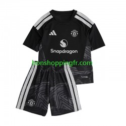 Maillot Domicile Manchester United Gardien 2026-2027 Manches Courtes Jeune Enfant(+shorts)