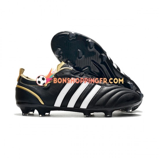 Adidas ADIPURE FG Chaussures de football Blanc Noir
