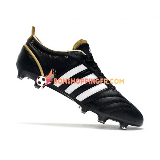 Adidas ADIPURE FG Chaussures de football Blanc Noir