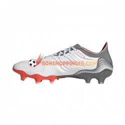 Adidas COPA SENSE.1 FG White Gnist Chaussures de football Rouge Gris Blanc
