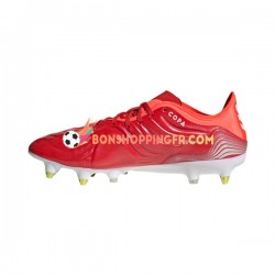 Adidas COPA SENSE.1 SG Meteorite Chaussures de football Rouge Blanc