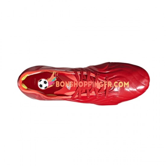 Adidas COPA SENSE.1 SG Meteorite Chaussures de football Rouge Blanc