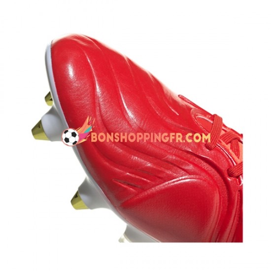 Adidas COPA SENSE.1 SG Meteorite Chaussures de football Rouge Blanc
