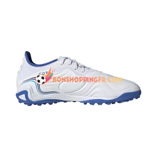 Adidas COPA SENSE.1 TF Diamond Edge Chaussures de football Bleu Blanc