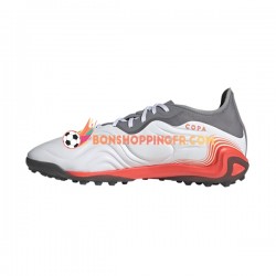 Adidas COPA SENSE.1 TF White Gnist Chaussures de football Rouge Gris Blanc