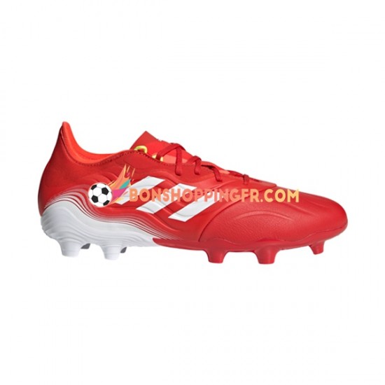 Adidas COPA SENSE.2 FG Meteorite Chaussures de football Rouge Blanc