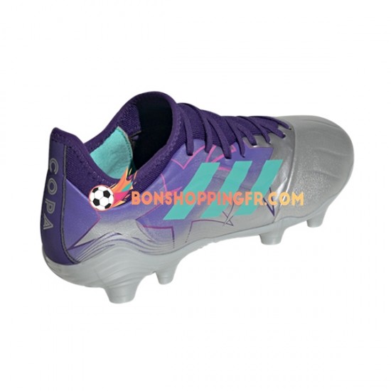 Adidas COPA SENSE.3 FG Champions Code Chaussures de football Violet Blanc