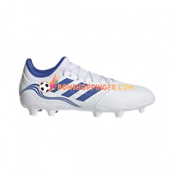 Adidas COPA SENSE.3 FG Diamond Edge Chaussures de football Bleu Blanc