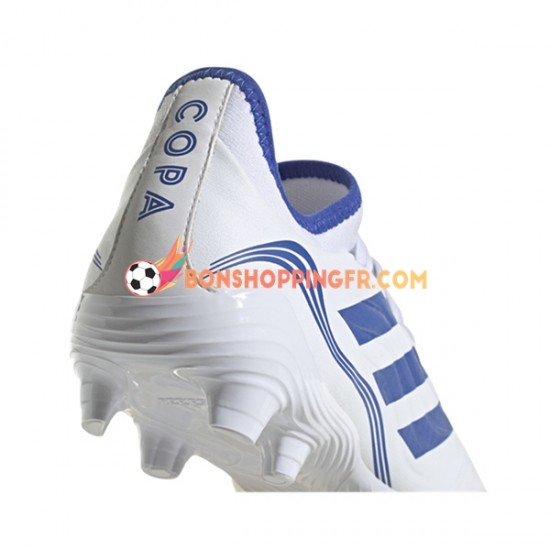 Adidas COPA SENSE.3 FG Diamond Edge Chaussures de football Bleu Blanc