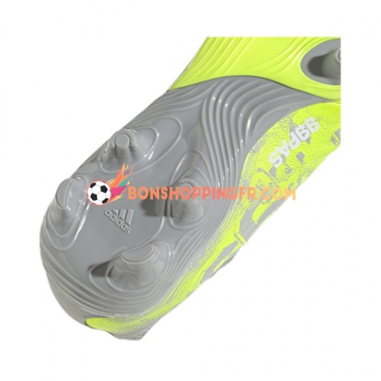 Adidas COPA SENSE.3 FG NumbersUp Chaussures de football Rouge Gris Jaune