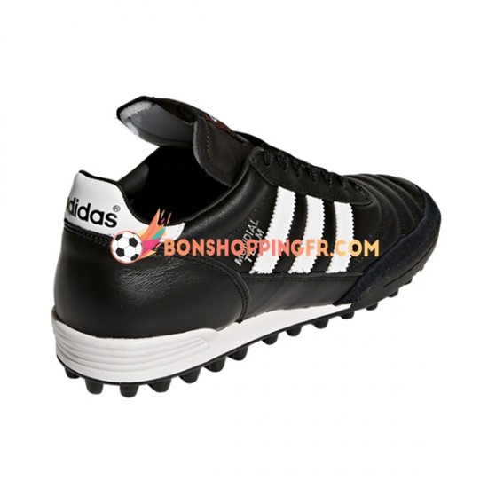 Adidas Classic Mundial Team TF Chaussures de football Blanc Noir