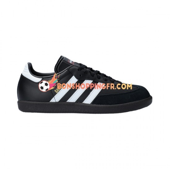 Adidas Classic Samba Hallenschuh Leder Chaussures de football Blanc Noir