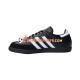 Adidas Classic Samba Hallenschuh Leder Chaussures de football Blanc Noir