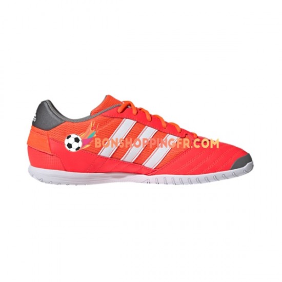 Adidas Classic Super Sala IN Halle White Chaussures de football Rouge