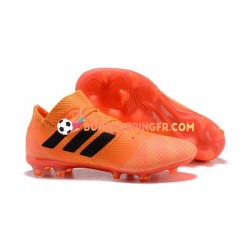 Adidas Nemeziz8.1 FG Chaussures de football Orange Noir