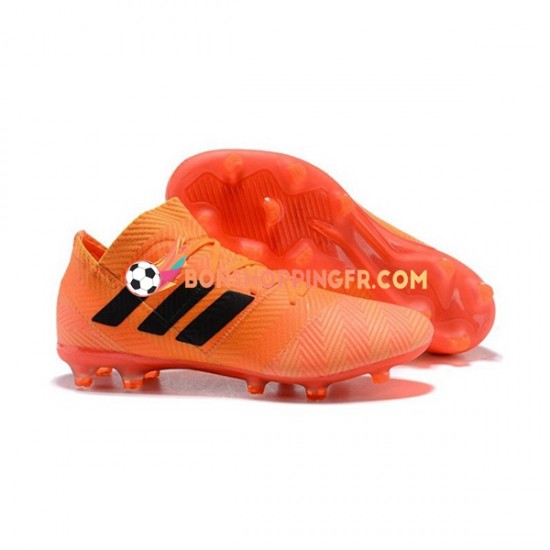 Adidas Nemeziz8.1 FG Chaussures de football Orange Noir