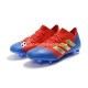 Adidas Nemeziz8.1 FG Chaussures de football Rouge Bleu Blanc