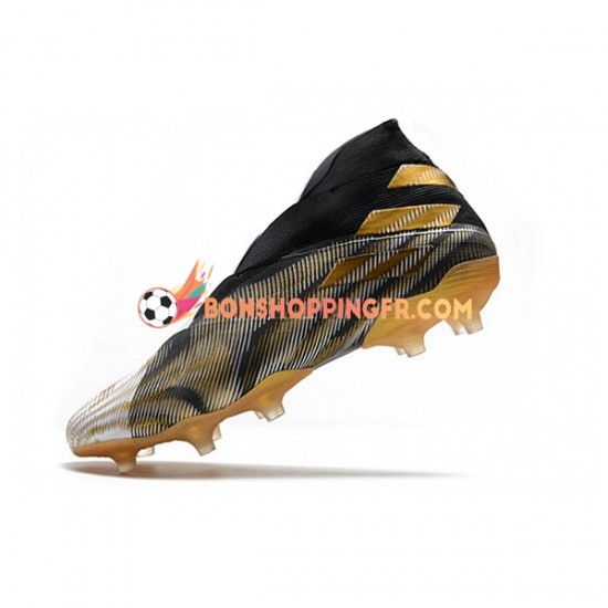 Adidas Nemeziz9 FG d Chaussures de football Jaune Blanc Noir