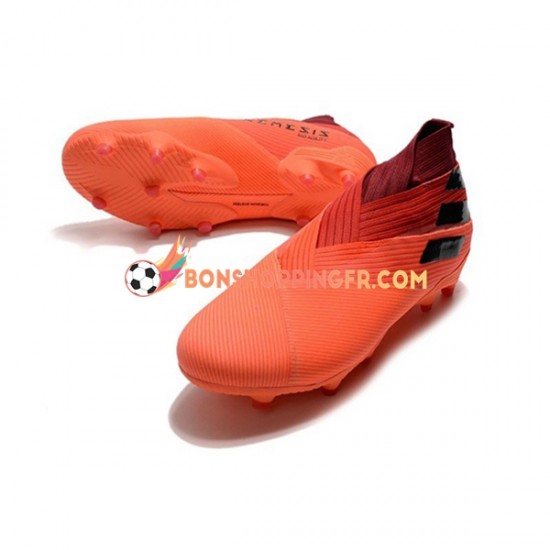 Adidas Nemeziz9 FG Inflight Chaussures de football Rouge Orange Noir