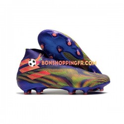 Adidas Nemeziz9 FG Chaussures de football Violet Rose Vert